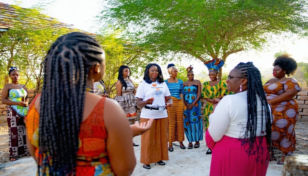 Transcendence Community members engaging in empowerment and transformation activities